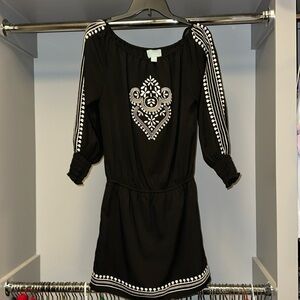 Versatile long sleeve, lined skirt mini dress